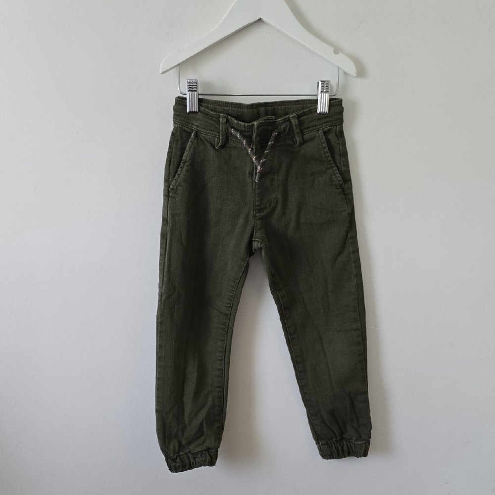 Mayoral Dark Green Joggers Boys Sz 5